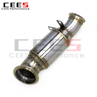 CEES Downpipe Exhaust System Assembly for BMW M2 F87 N55 3.0T 2014-2018 Stainless Steel Downpipe Exhaust Header Front Pipes