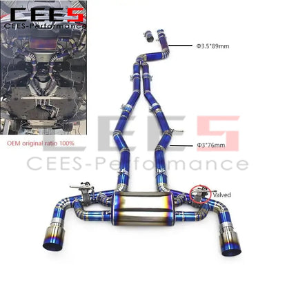 Toyota Supra A90 / A91 Valved Sport Exhaust System