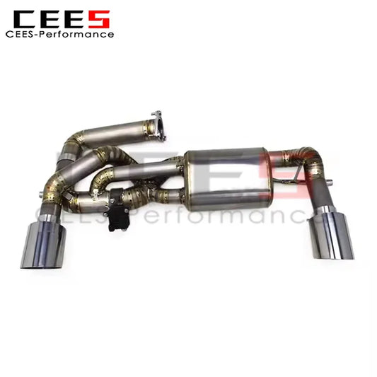 cees Tuning Catback Exhaust Pipes for Lotus EMIRA 2021-2022 Titanium Car Escape Valvetronic Exhaust Pipes System Assembly