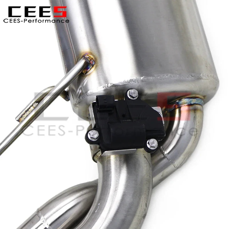 cees Catback Exhaust Pipe System for Mercedes-Benz S63 AMG COUPE C217 5.5T 2012-2019 Stainless Steel Valvetronic Exhaust Muffler