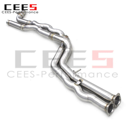 Equal length Mid pipe For BMW M2C/M2 Competition S55 3.0T 2018-2023 Car Exhaust System Stainless Steel Exhaust Pipe