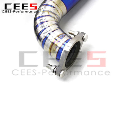 CEES Titanium Valve Catback Exhaust System For Lotus Exige V6 3.5T 2012-2019 Racing Exhaust Pipe Muffler Escape Auto Parts