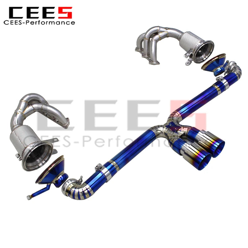 Porsche 911 992 GT3 RS 4.0 2021-2025 Titanium Exhaust System