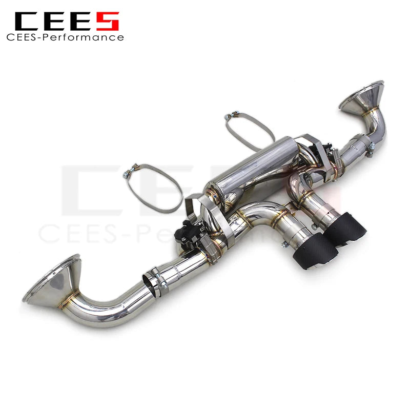 CEES  Catback Exhaust System For Porsche 911 992 GT3 4.0 2017-2023 Exhaust Pipe Muffler Valvetronic Exhaust system