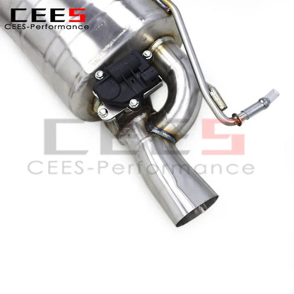 CEES Valvetronic Exhaust Muffler for Mercedes-Benz CLS320/CLS400 C218 3.0T 2015-2017 Stainless Steel Catback Exhaust Systems