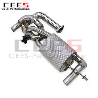 cees Catback Exhaust Escape Valvetronic for Lotus EMIRA 2021-2022 Stainless Steel Wrap Insulation Exhaust Pipe Muffler System