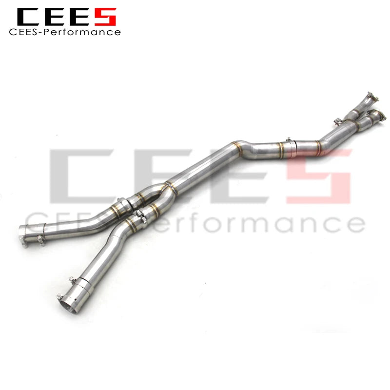 CEES  Mid pipe For BMW M3 G80/G8X 3.0T 2020-2025 Stainless Steel Automotive Performance Accessories Exhaust Pipe