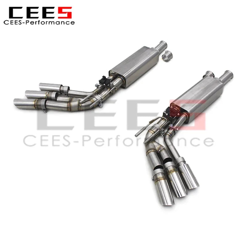 cees Valve Tuning Pipe Exhaust Catback for Mercedes-Benz G63 W464 4.0T 2019- 2023 Stainless Steel Exhaust Pipe Muffler System