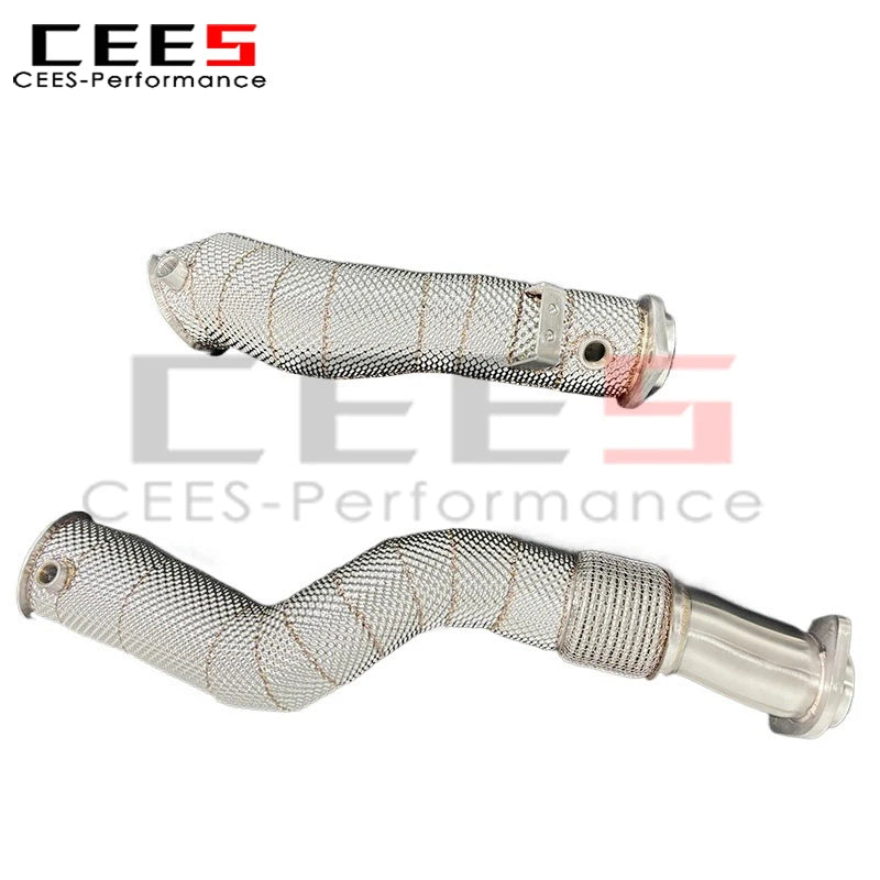 BMW G8x/G80/G82/G83 M3/M4 With Free Flow Tube Downpipes Exhaust System