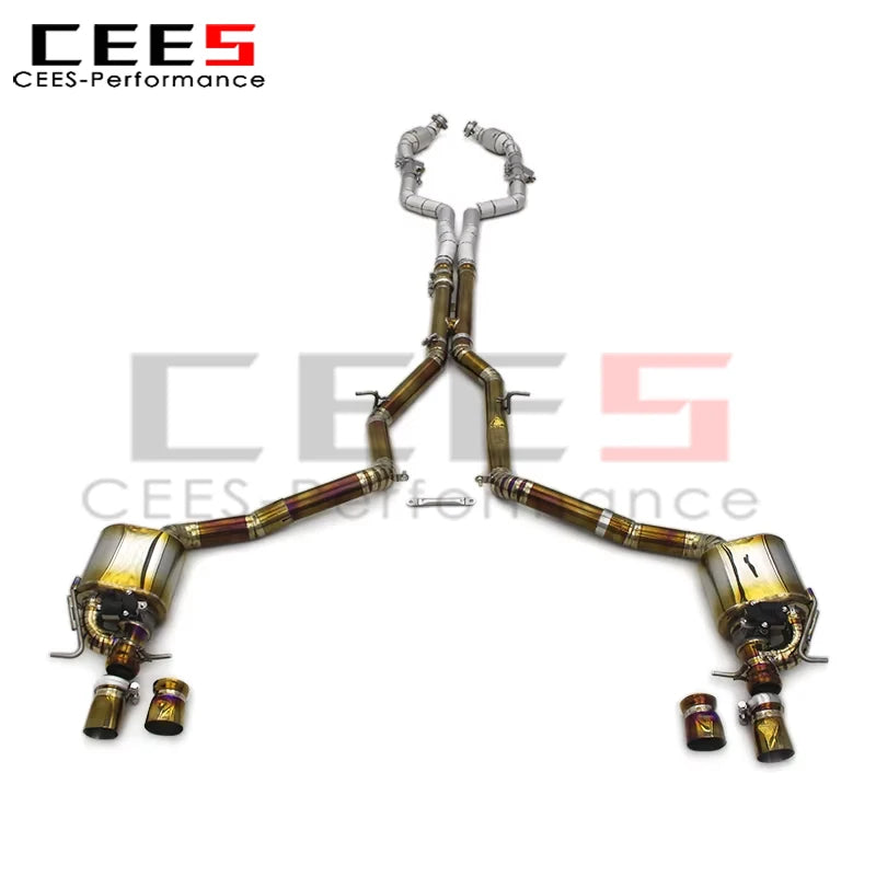 cees for Mercedes-Benz E63/E63S W212 AMG 2007-2016 Valved Sport Exhaust System