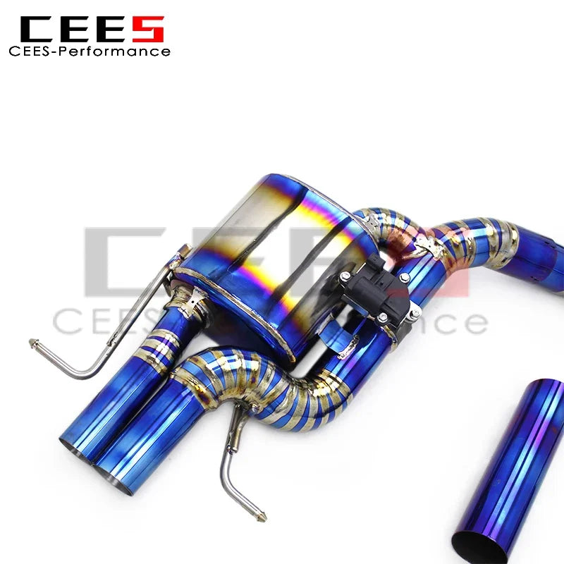 cees Catback Exhaust Pips for Mercedes-Benz S350 3.0T 2012-2023 Performance Titanium Exhaust Pipe Muffler System Assembly