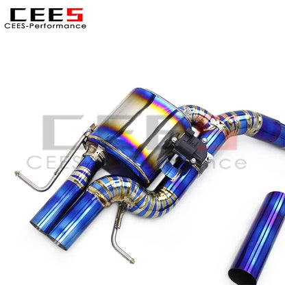 cees Catback Exhaust Pips for Mercedes-Benz S350 3.0T 2012-2023 Performance Titanium Exhaust Pipe Muffler System Assembly