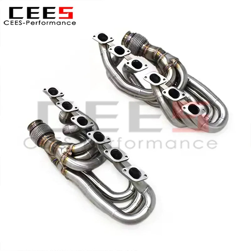 cees Sport Exhaust Header for Lamborghini Murcielago LP640 V12 6.2L 2007-2010 SS304 Stainless Steel Car Exhaust Manifold System