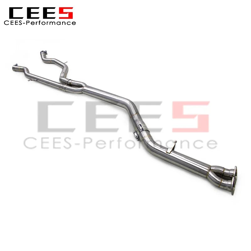 CEES Exhaust Middle Pipe for BMW M3/M4 F80/F82 3.0T 2015-2019 Racing Sport Car Exhaust System Stainless Steel Mid Pipe