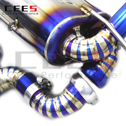 CEES for Mercedes-Benz AMG GTR/GT R C190 4.0T 2019-2023 Titanium Valvetronic Exhaust Pipe Muffler Catback Exhaust