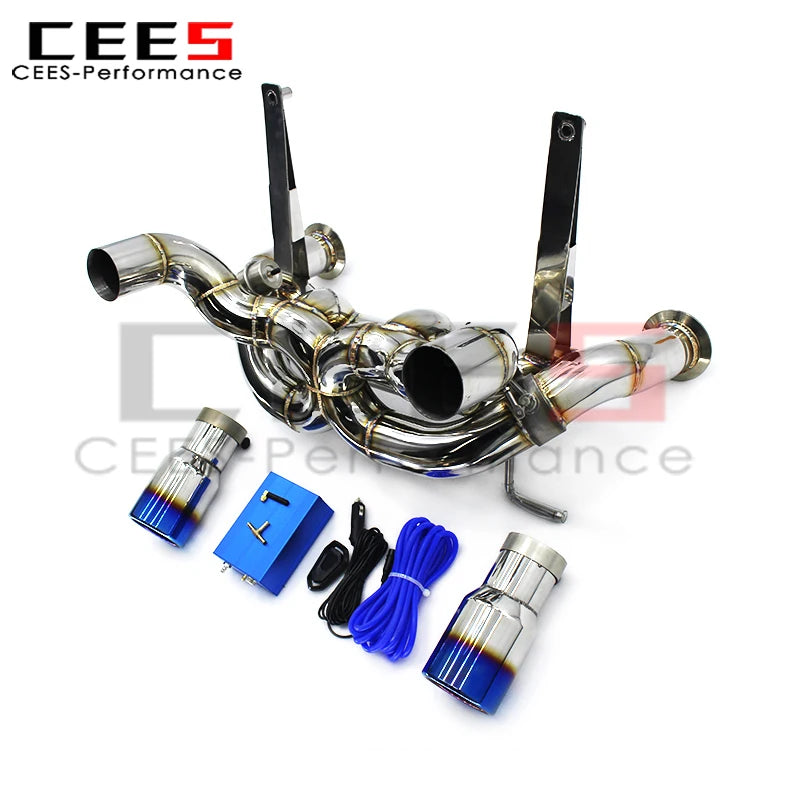 CEES Exhaust Catback System for Lamborghini Aventador 6.5 LP700 2011-2016 Stainless Steel Racing Car Valvetronic Exhaust Muffler