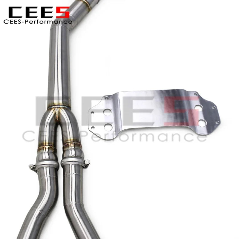 cees Valvetronic Sport Exhaust Pipe for BMW M3 M4 G80 G82 G83 3.0T 2019-2025 SS304 Stainless Steel Tuning Exhaust Muffler System