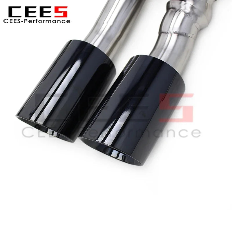 cees Stainless Steel Axle Back Exhaust Pipes for Chevrolet Corvette C7 6.2L 2014-2019 Motorsport  Escape Catback Exhaust Muffler