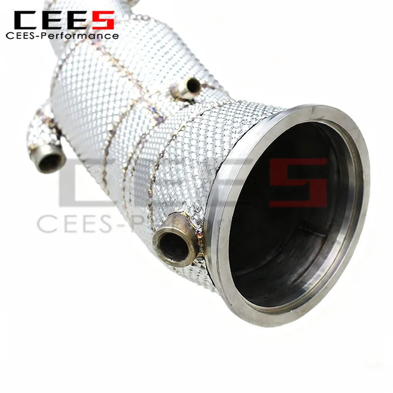 Ferrari Purosangue FUV V12 6.5L Stainless Steel Heat shield Downpipe Exhaust System