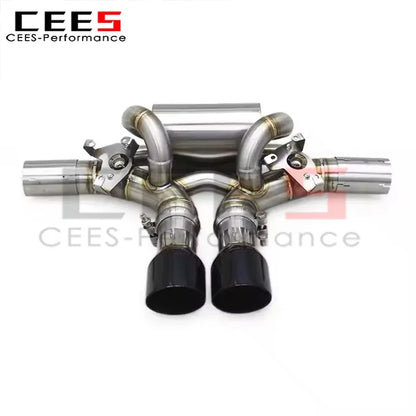 cees Performance Valved Sport Exhaust Pipe for Porsche 911 992 3.0T 2020-2023 SS304 Stainless Steel Catback Exhaust System