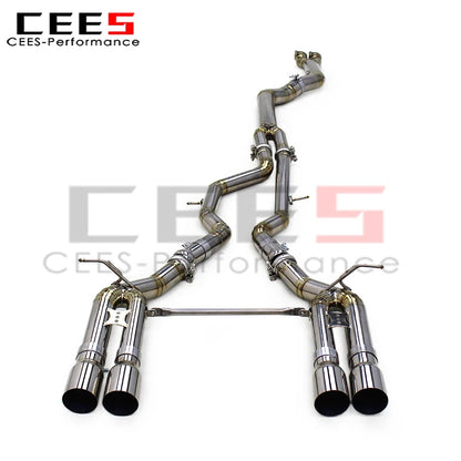 cees Tuning Catback Exhaust for BMW M3/M4 F80/F82/F8X 3.0T 2015-2019 Performance Titanium Racing Car Exhaust System Pipe Muffler