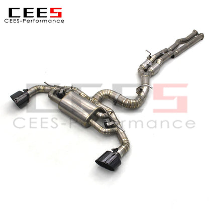 Catback Exhaust Escape For Audi RS3/TTRS 2.5T 2017-2023 Car Exhaust System Titanium Exhaust Pipe Muffler