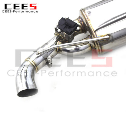 CEES Catback Exhaust Escape Exhaust Downpipe For Mercedes-Benz A45 AMG 2.0T 2014-2023 Stainless Steel Valvetronic Exhaust Pipe