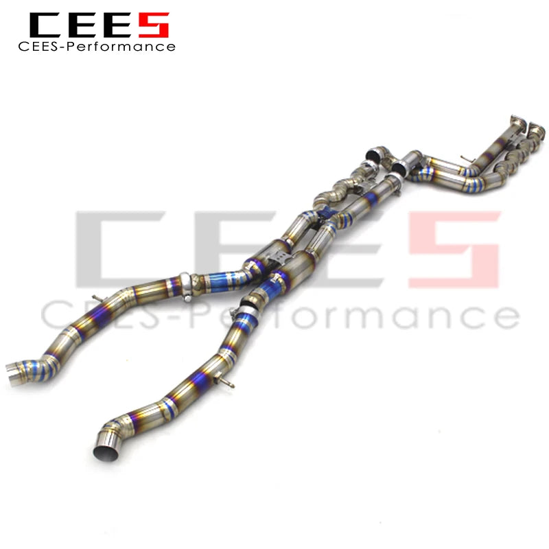 Mid Pipe For BMW M3/M4 F80/F82 3.0T 2015-2019 Titanium alloy Exhaust Pipe Muffler Car Exhaust System