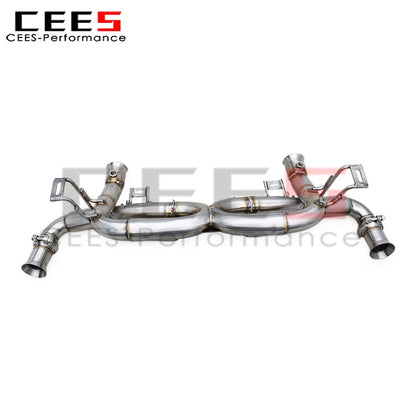 Lamborghini Gallardo 5.0L 2004-2007 Stainless Steel Exhaust System