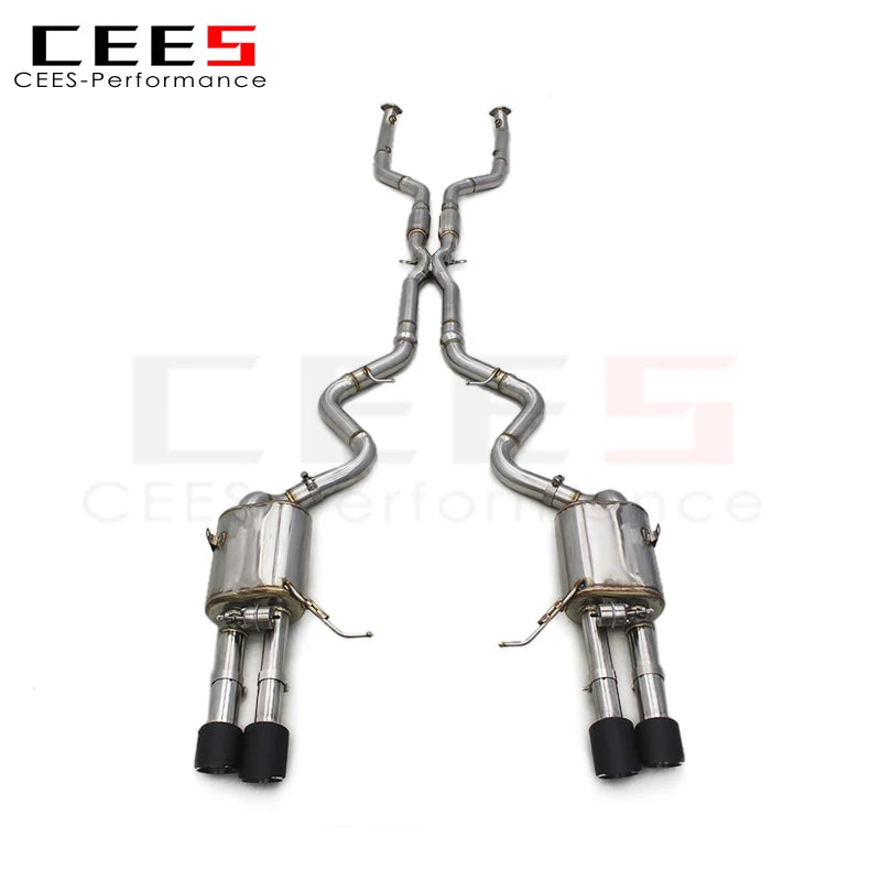 CEES Catback Exhaust System Escape Stainless Steel Exhaust Pipe For BMW M3 E90/E92/E93 4.0L 2008-2013 Exhaust Pipe Muffler