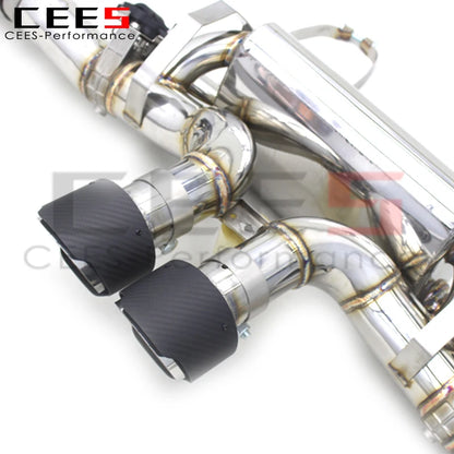 CEES Catback Exhaust System For Porsche 911 992 GT3 4.0 2017-2023 Stainless Steel Exhaust Pipe Muffler Exhaust valve control