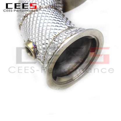 CEES Downpipe for Mercedes-Benz E200 E300 W213 2.0T 2017+ Tuning Performance Car Exhaust System Exhaust Downpipe  Pipe