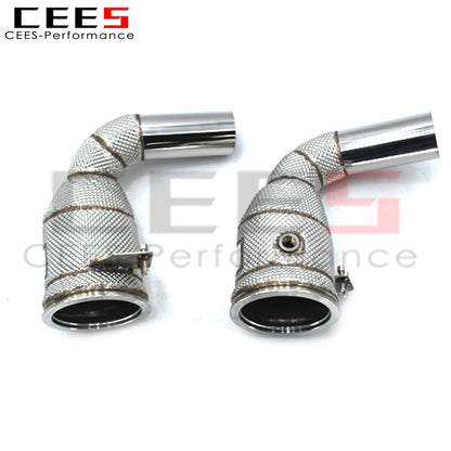 Exhaust manifold For Porsche 911 992 GT3 4.0 2017-2023 Downpipe without catalyst Stainless Steel Exhaust Pipe