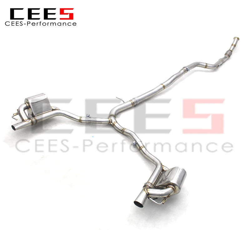 Catback Exhaust Pipe For Mercedes-Benz AMG GT53 3.0T 2019-2023 Car Exhaust System Stainless Steel Pipes Escape Muffler