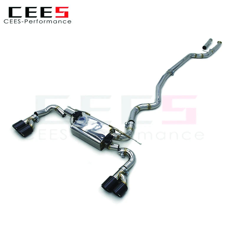 CEES Stainless Steel Performance Exhaust Pipe Muffler System For BMW 420/420i B48 N20 2.0T 2014-2020 Catback Exhaust