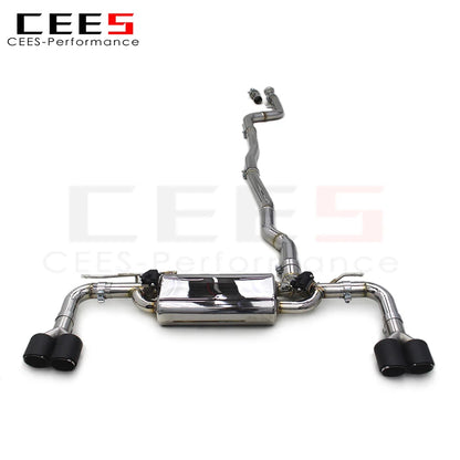 CEES Valvetronic Catback Exhaust Systems For BMW 640/640i/640GT/GT 2018-2021 Stainless Steel Muffler Exhaust Car Exhasut Pipes