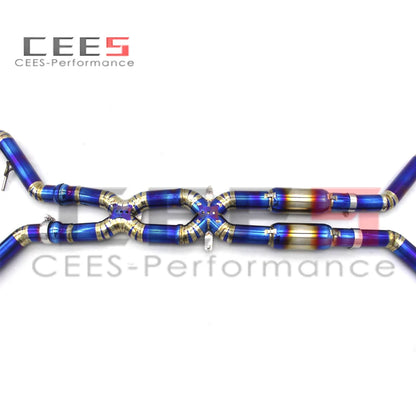 CEES Catback Exhaust For BMW M3 E92 4.0L 2008-2013 Exhaust valve control High Performance Titanium alloy Exhaust System