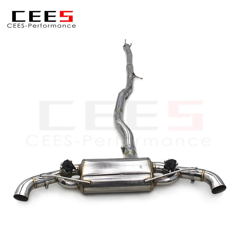 CEES Catback Exhaust For Mercedes-Benz A45 AMG 2.0T 2014-2023 Exhaust Pipe Muffler Stainless Steel Escape