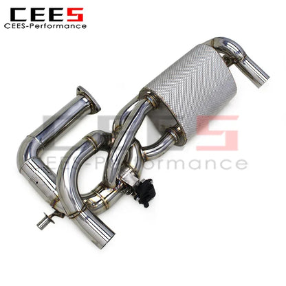 cees Catback Exhaust Escape Valvetronic for Lotus EMIRA 2021-2022 Stainless Steel Wrap Insulation Exhaust Pipe Muffler System