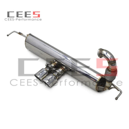 CEES  For SMART W453 0.9T/1.0L 2015-2023 Car Catback Exhaust Stainless Steel Muffler Exhaust Pipes