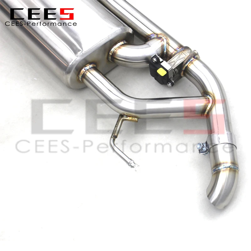 Custom Catback Exhaust For Mercedes-Benz GLC200 GLC300 2.0T 2017-2021 T304 Car Exhaust Pipes Exhaust System