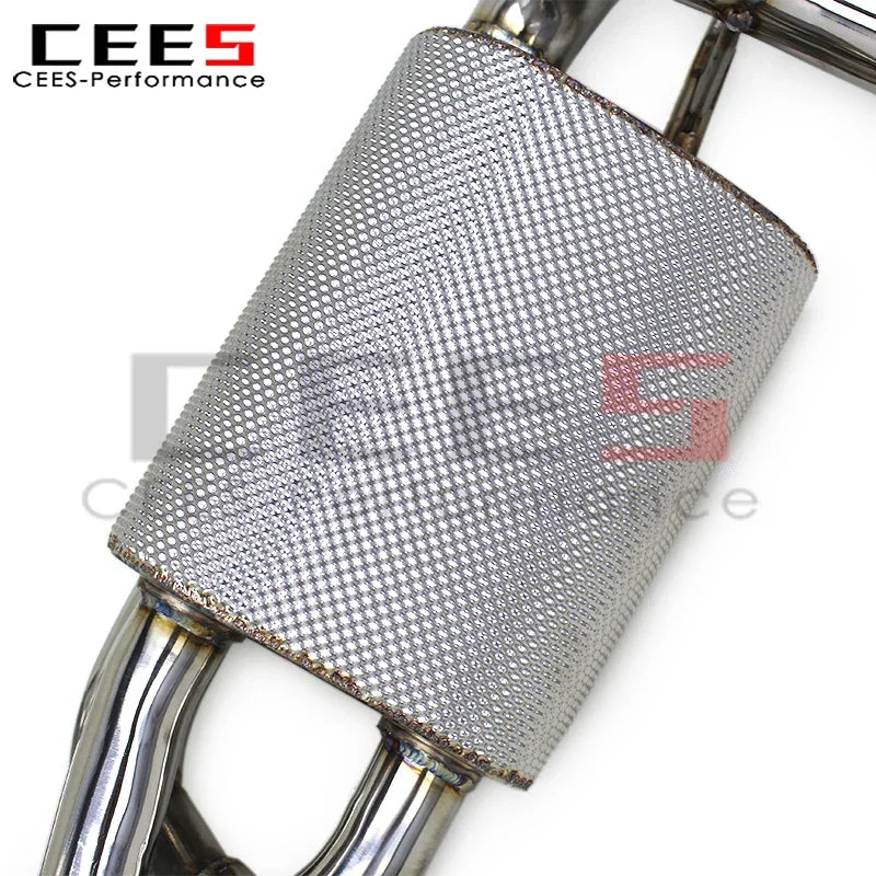 cees Catback Exhaust Escape Valvetronic for Lotus EMIRA 2021-2022 Stainless Steel Wrap Insulation Exhaust Pipe Muffler System