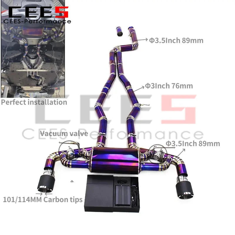 Toyota Supra A90 / A91 Valved Sport Exhaust System