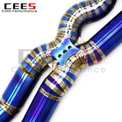 cees Valve Catback Exhaust System for BMW M3/M4 F80/F82 3.0T 2015-2019 Performance Titanium Valvetronic Exhaust Pipes Muffler