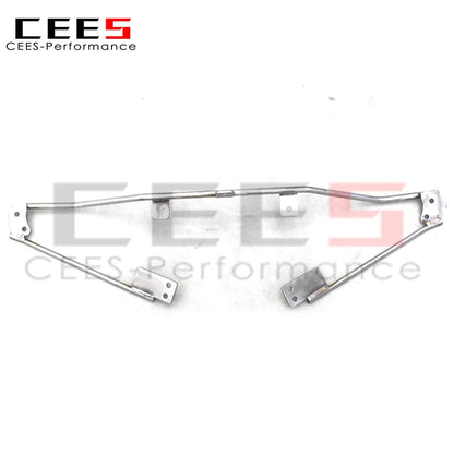 CEES Extended Brace For Porsche Boxster/Cayman 987 Stainless Steel Bracket Exhaust Pipe Car Exhaust System