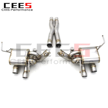 cees Catback Exhaust System For Ferrari California T 3.9T 2012-2018 Racing Car Exhaust Pipe Muffler Stainless Steel Escape