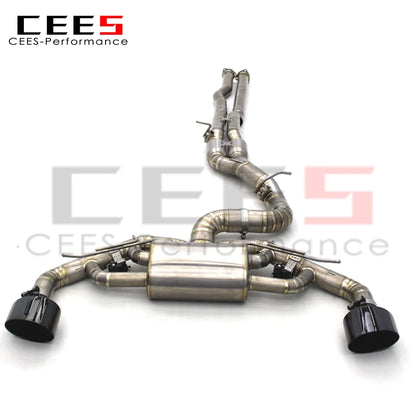 Catback Exhaust Escape For Audi RS3/TTRS 2.5T 2017-2023 Car Exhaust System Titanium Exhaust Pipe Muffler