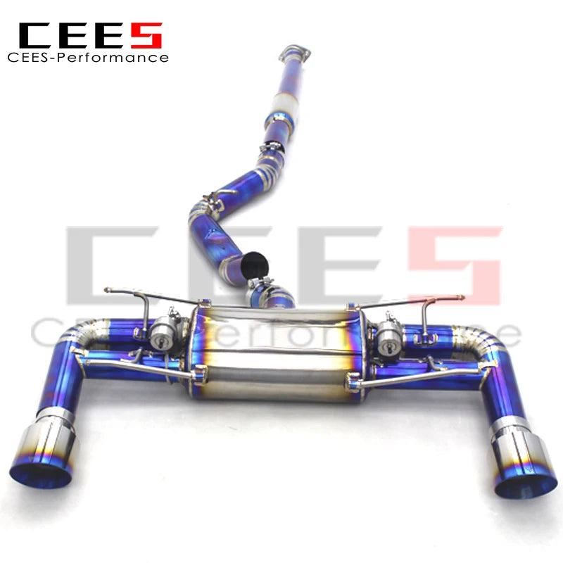 CEES Performance Titanium Exhaust Pipe For Subaru BRZ 2.0L 2013-2019 Valvetronic Catback Exhaust System