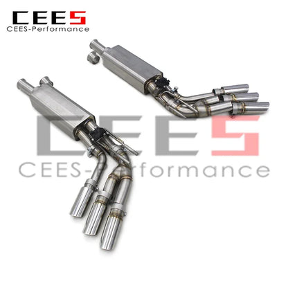 cees Valve Tuning Pipe Exhaust Catback for Mercedes-Benz G63 W464 4.0T 2019- 2023 Stainless Steel Exhaust Pipe Muffler System