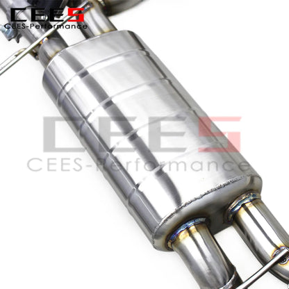 cees Catback Exhaust Pipes for BMW M850/M850i 4.4TT 2019-2023 Car Exhaust System Stainless Steel Exhaust Pipe Muffler Escape